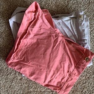 2 pairs of Gap Khaki shorts